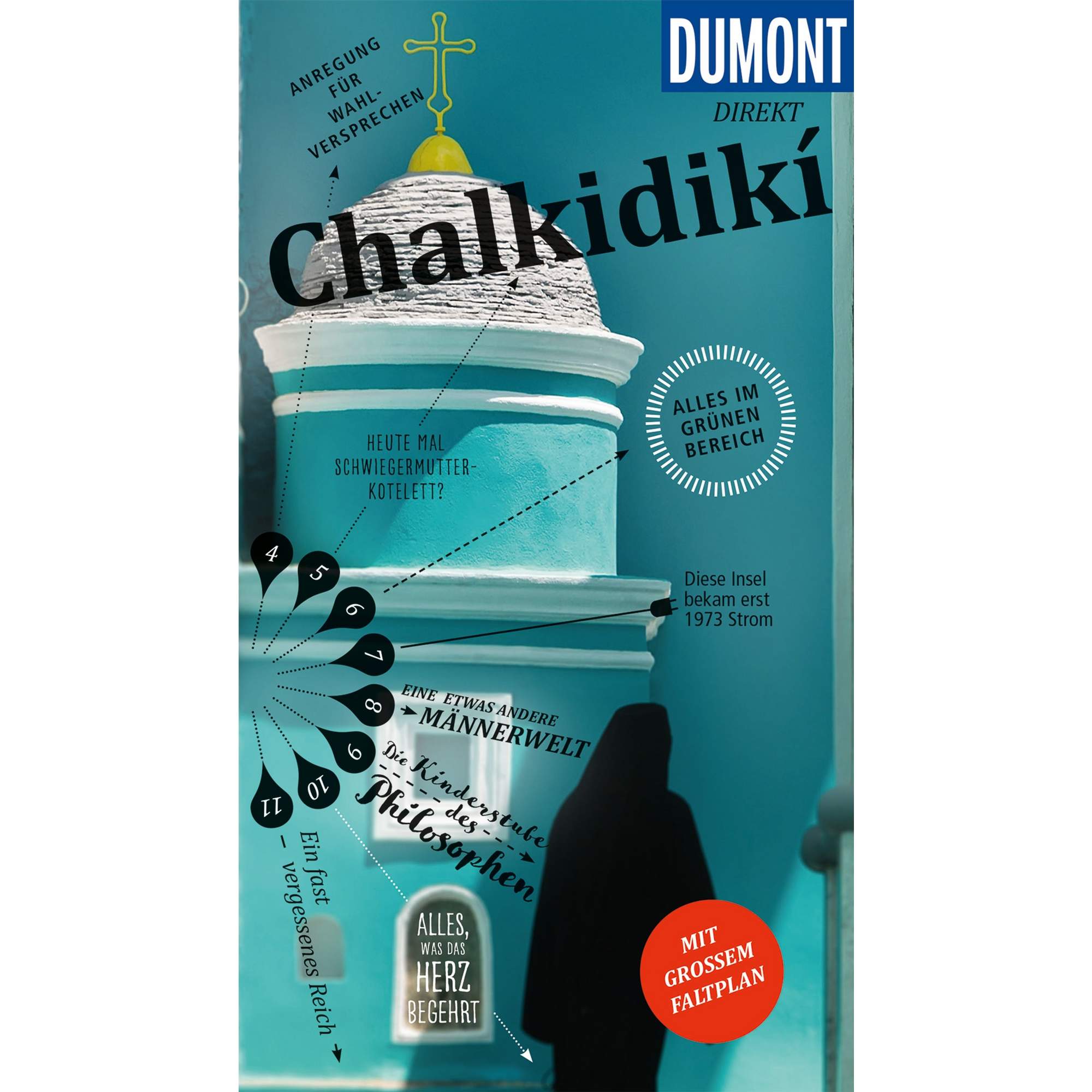DUMONT DIREKT REISEFÜHRER CHALKIDIKI