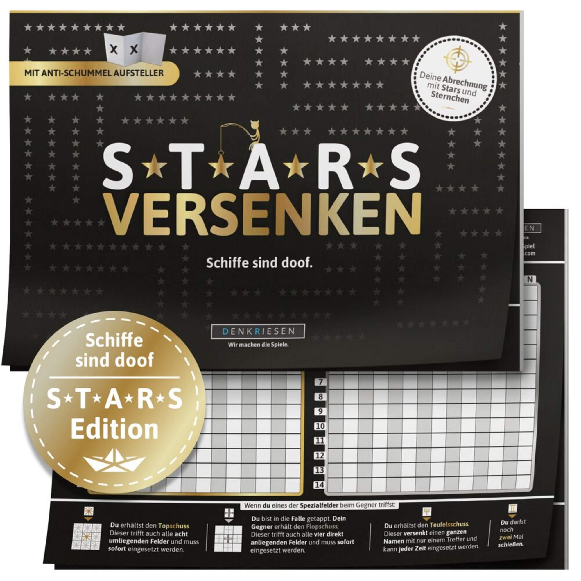 Denkriesen STARS VERSENKEN