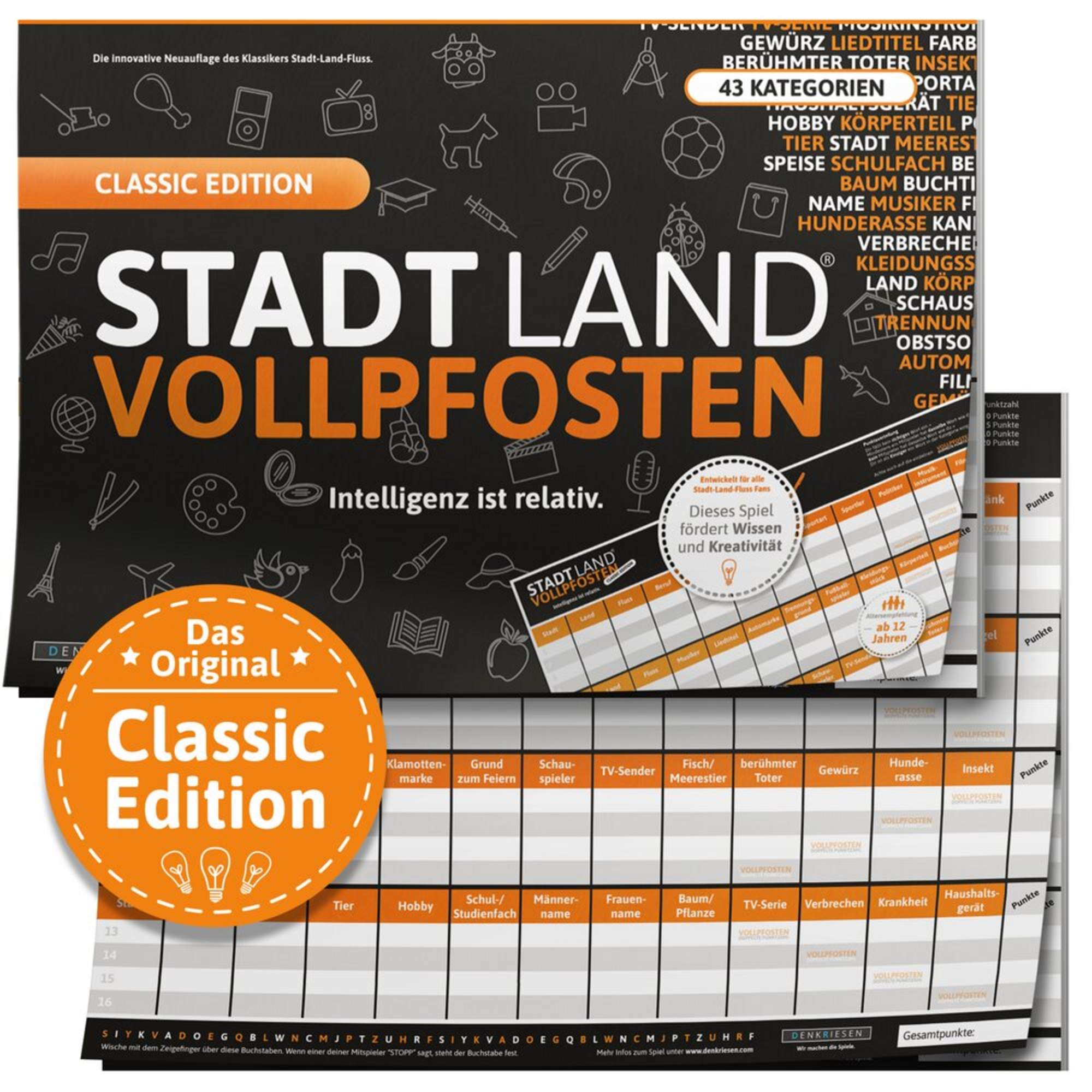 Denkriesen STADT LAND VOLLPFOSTEN - CLASSIC EDITION