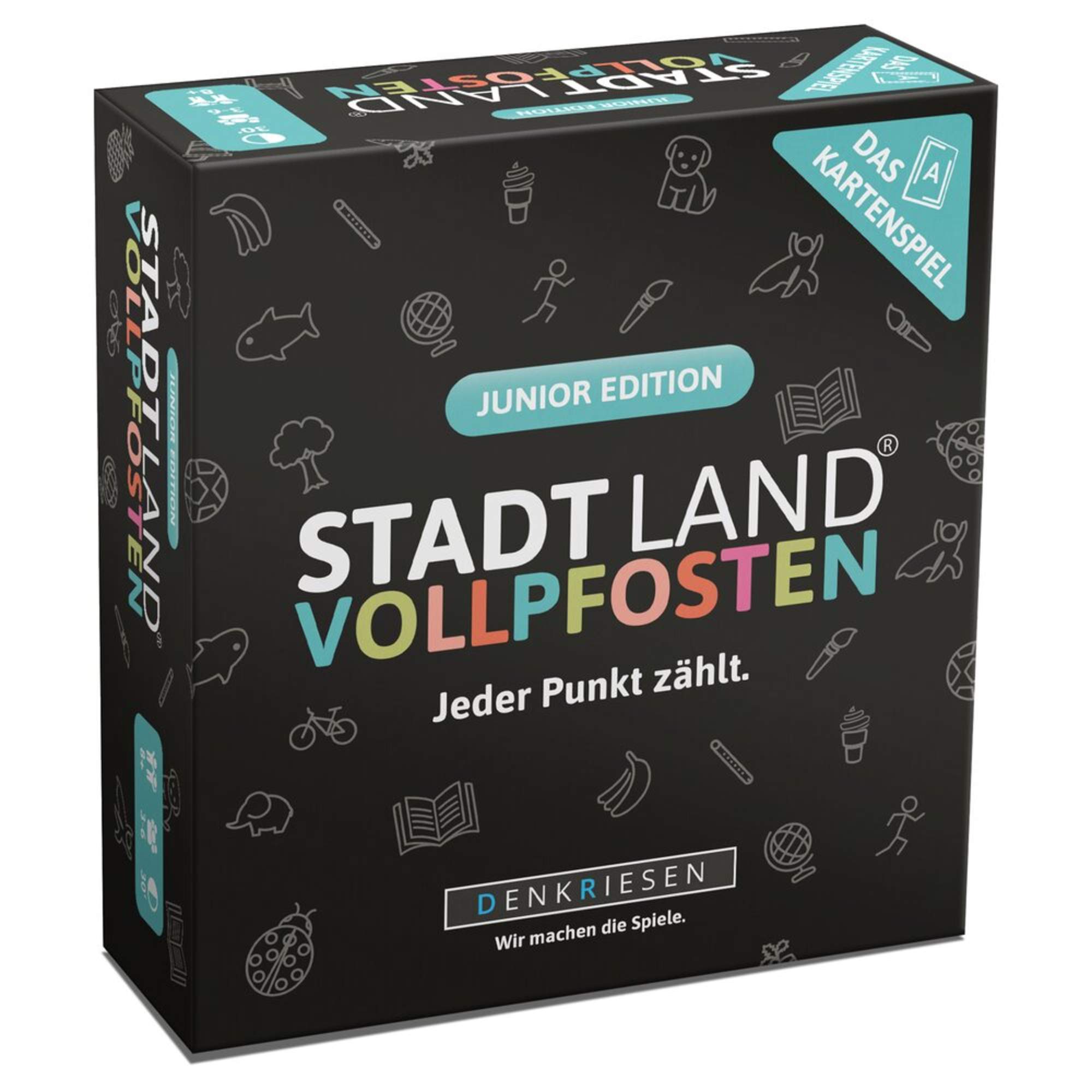 Denkriesen STADT LAND VOLLPFOSTEN – DAS KARTENSPIEL – JUNIOR EDITION