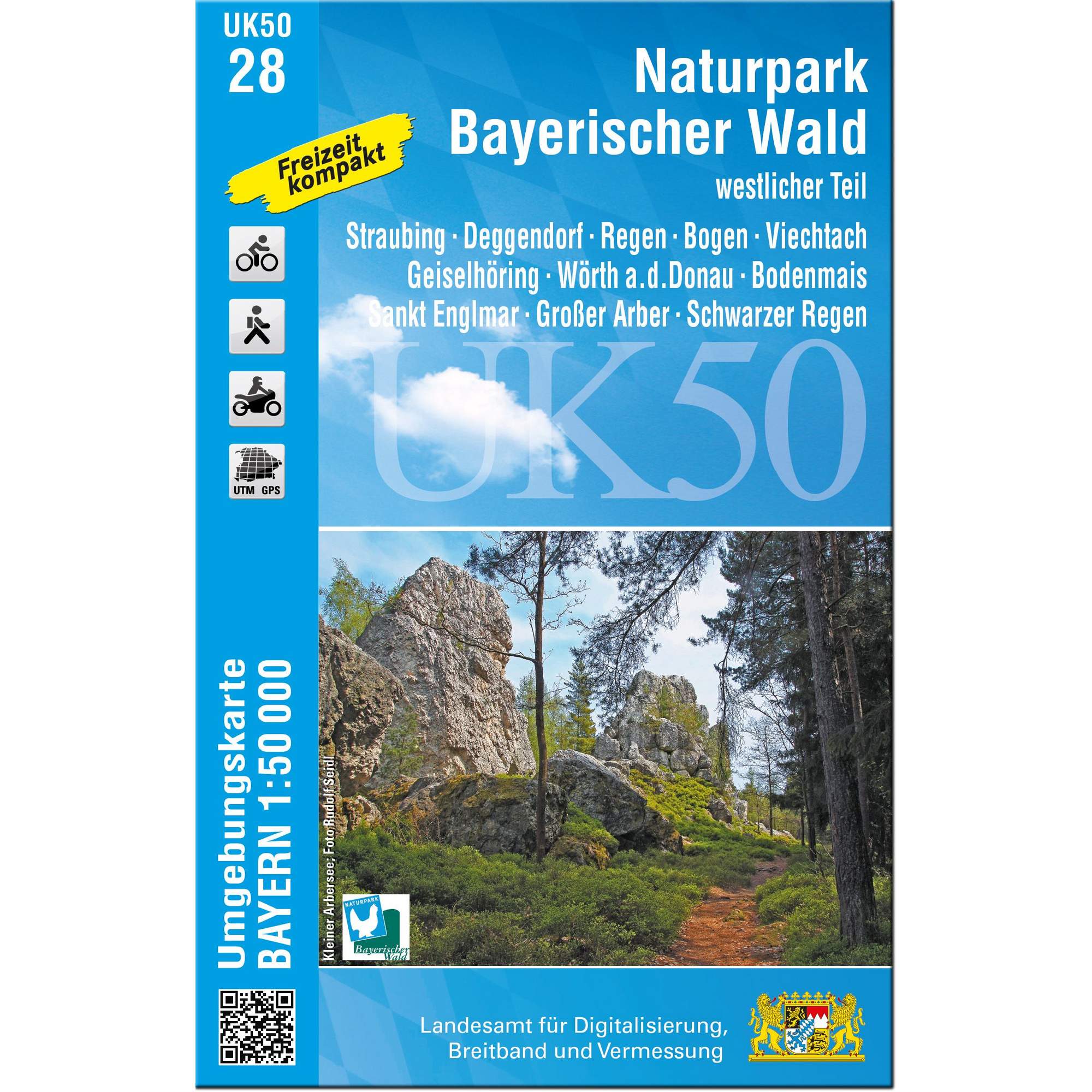 UK50-28 NATURPARK BAYERISCHER WALD - WESTLICHER TEIL