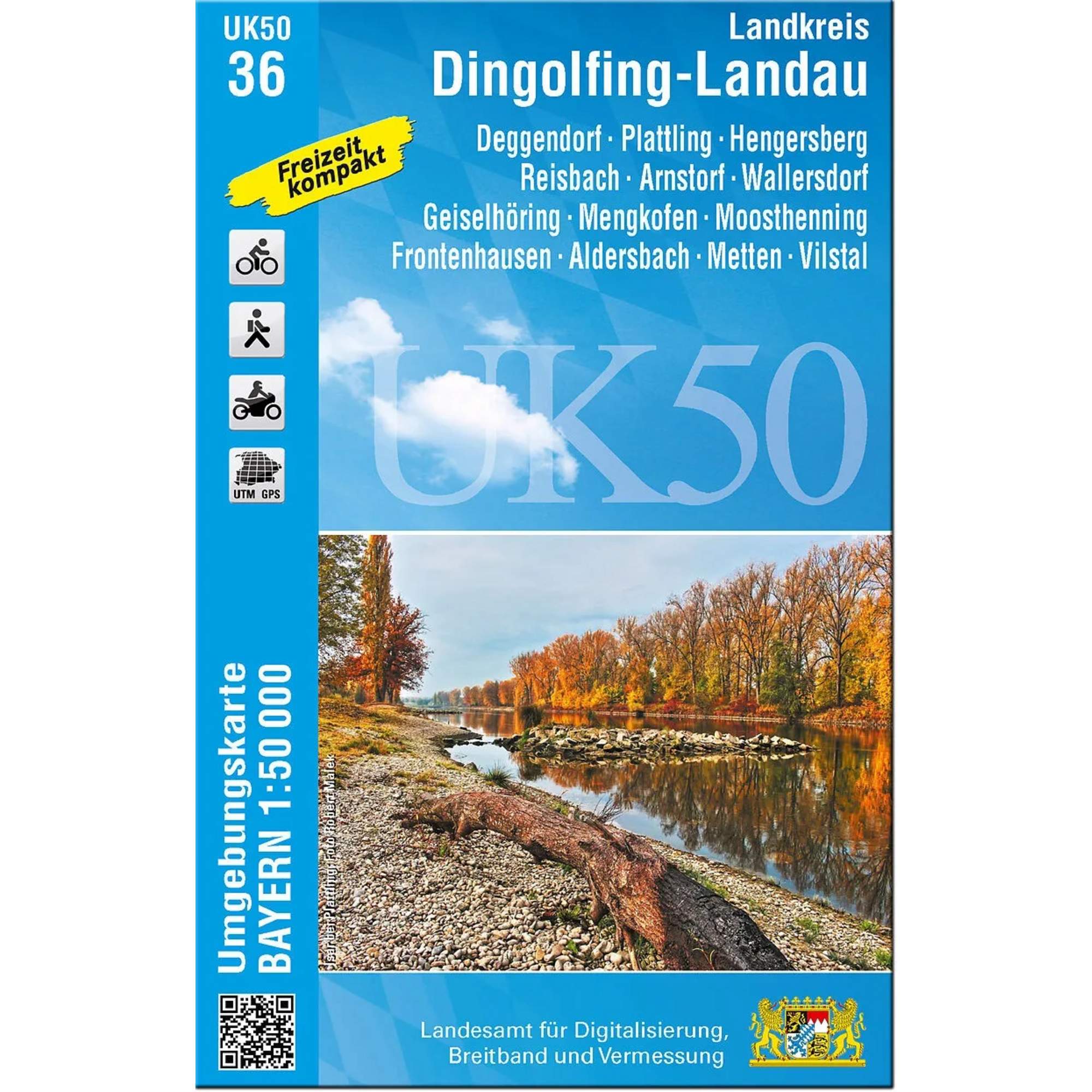LANDKREIS DINGOLFING-LANDAU 1:50 000 (UK50-36)