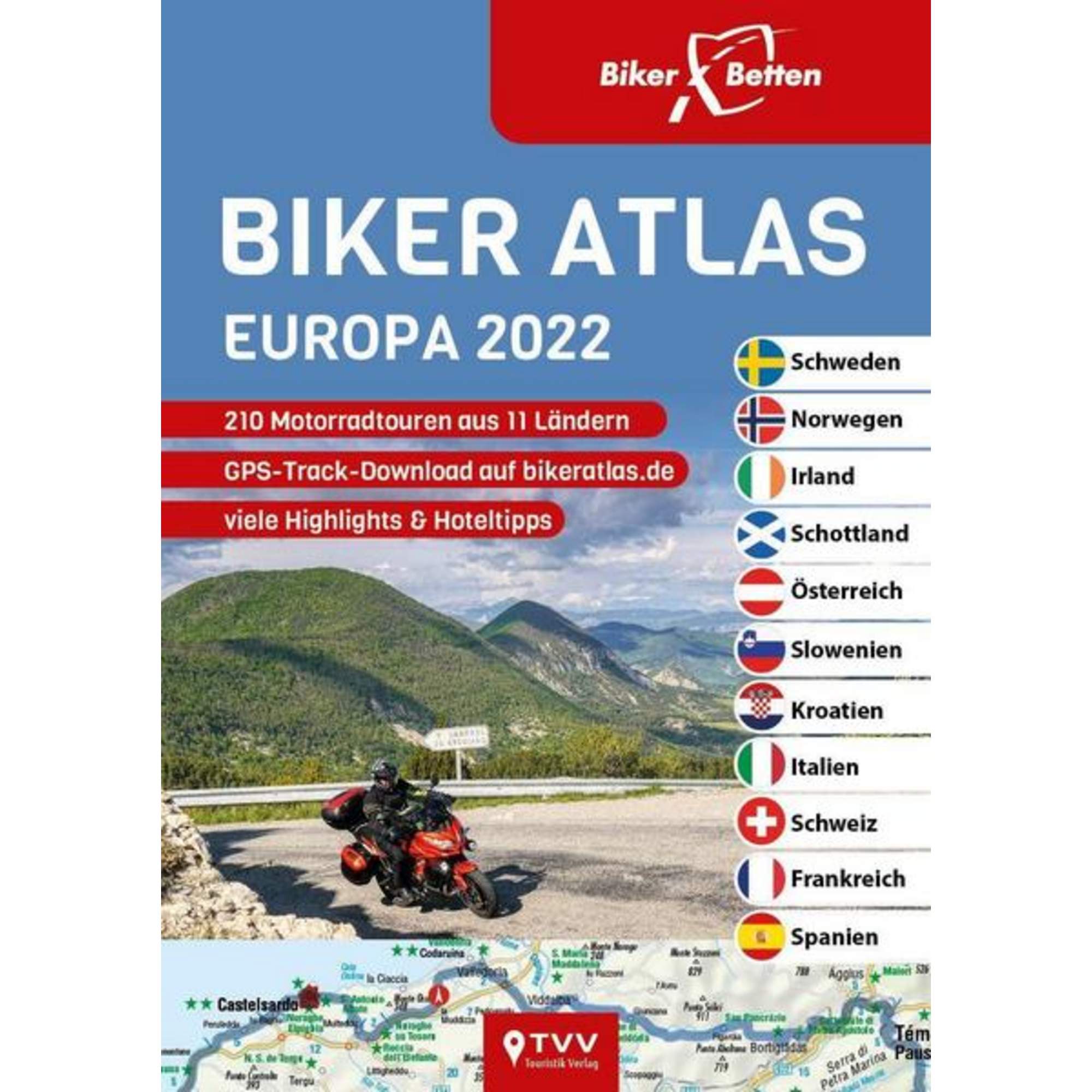 BIKER ATLAS EUROPA 2022