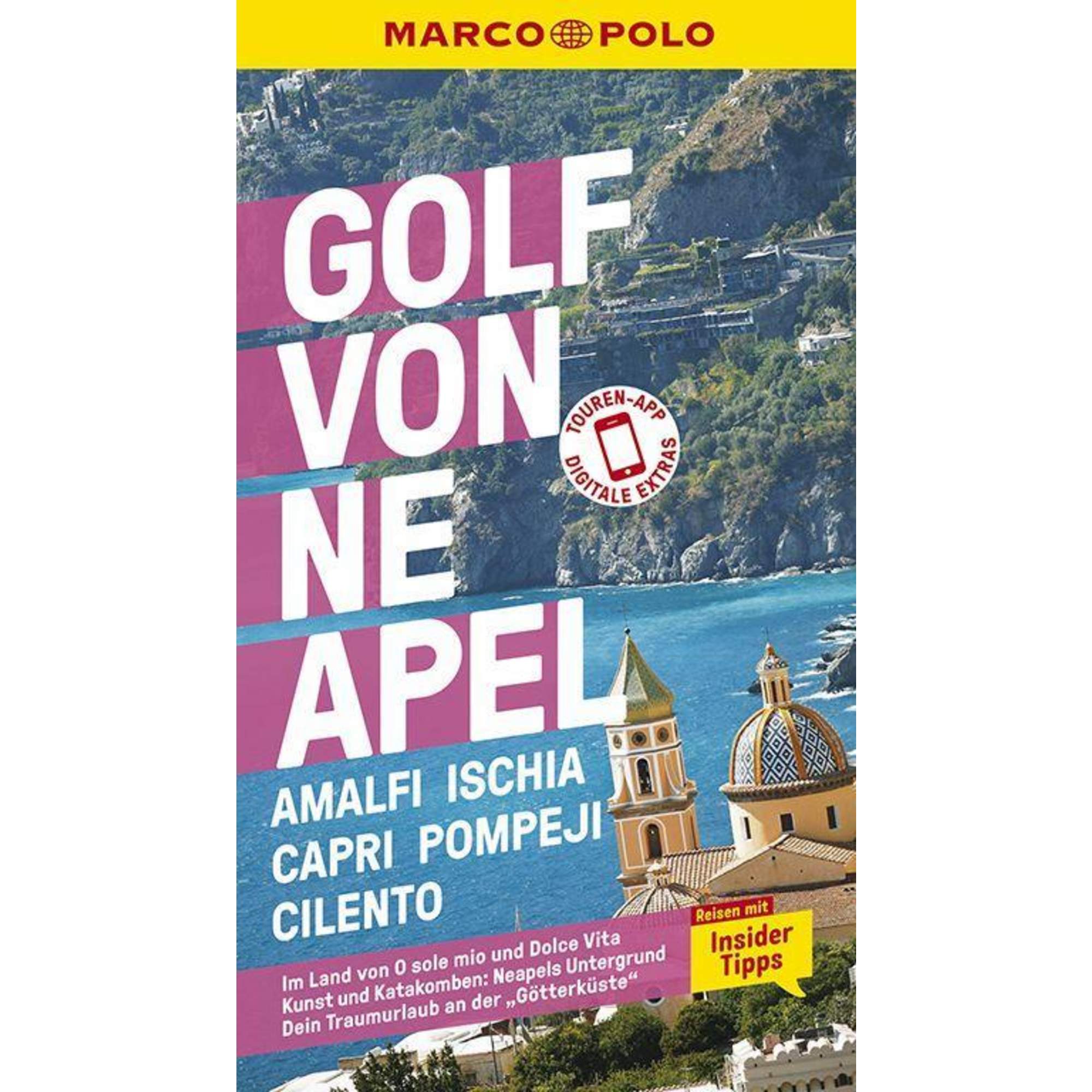 MARCO POLO REISEFÜHRER GOLF VON NEAPEL, AMALFI, ISCHIA