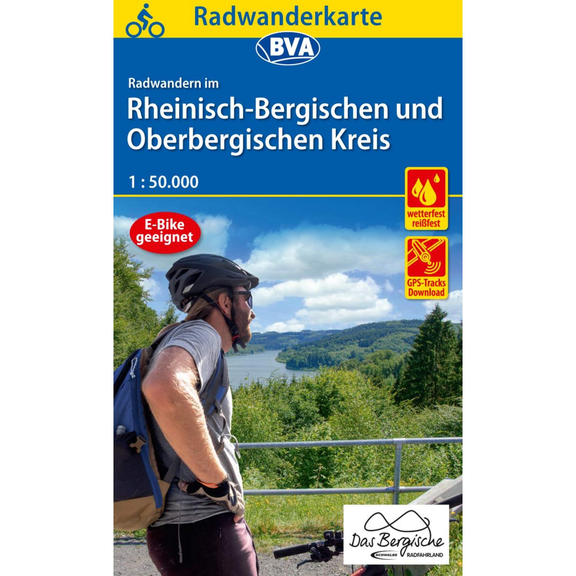 RADWANDERKARTE BVA RADWANDERN IM RHEINISCH-BERGISCHEN