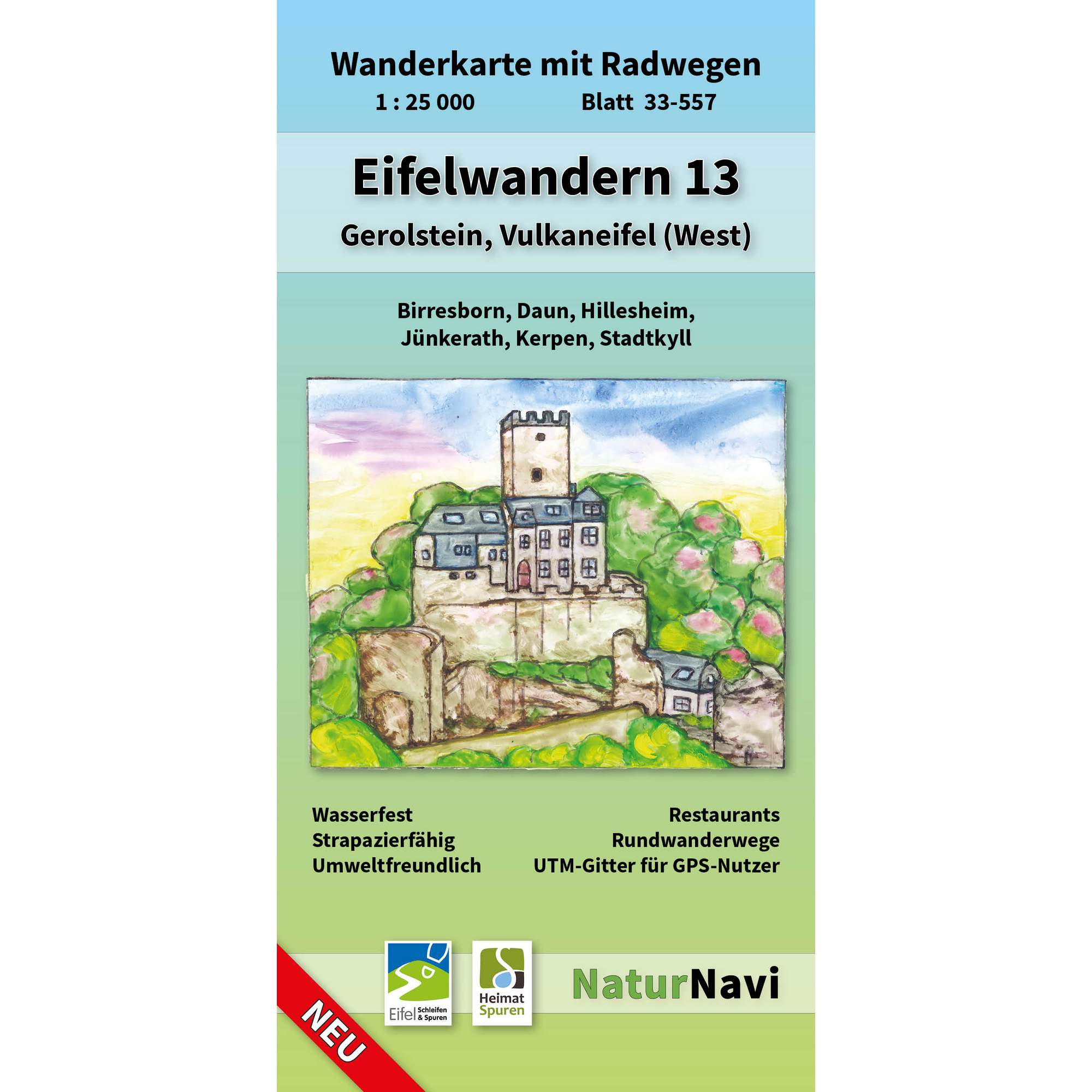 EIFELWANDERN 13 - GEROLSTEIN, VULKANEIFEL (WEST)
