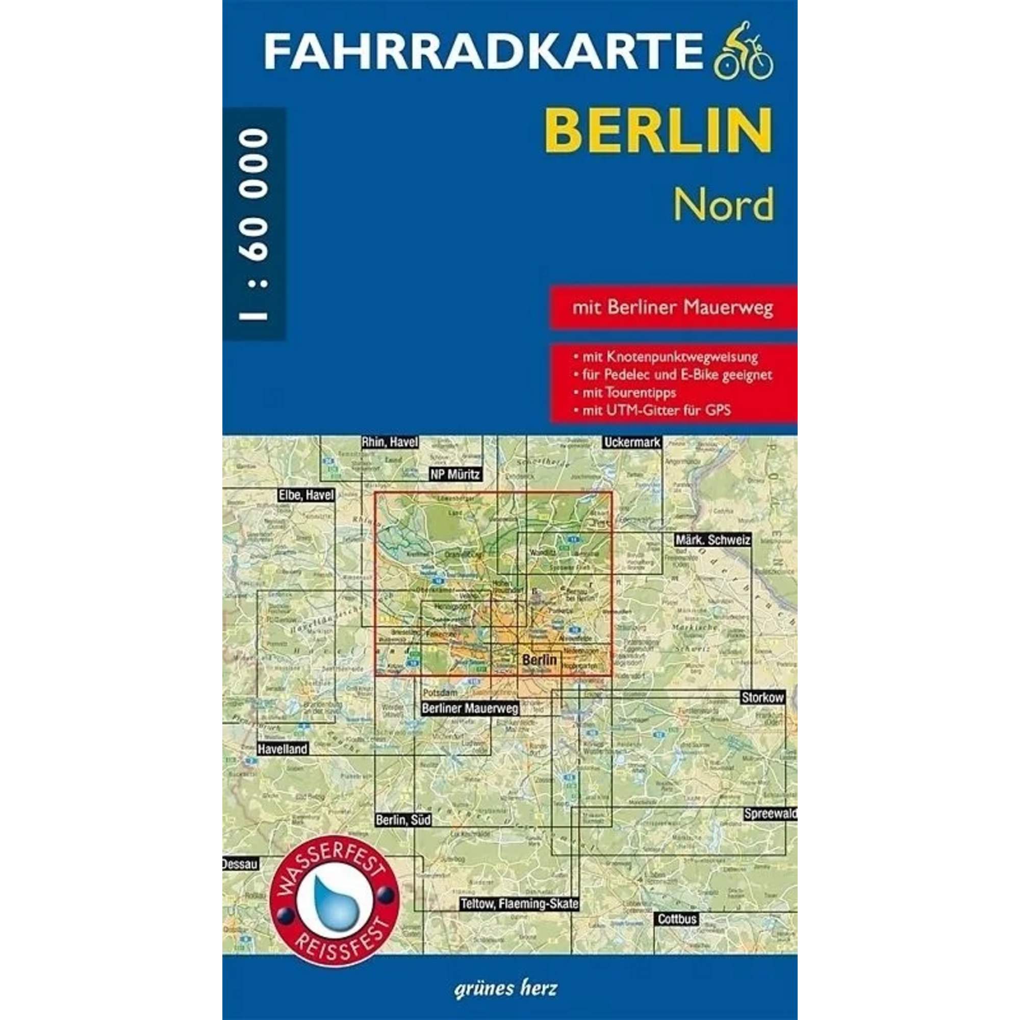 FAHRRADKARTE BERLIN NORD
