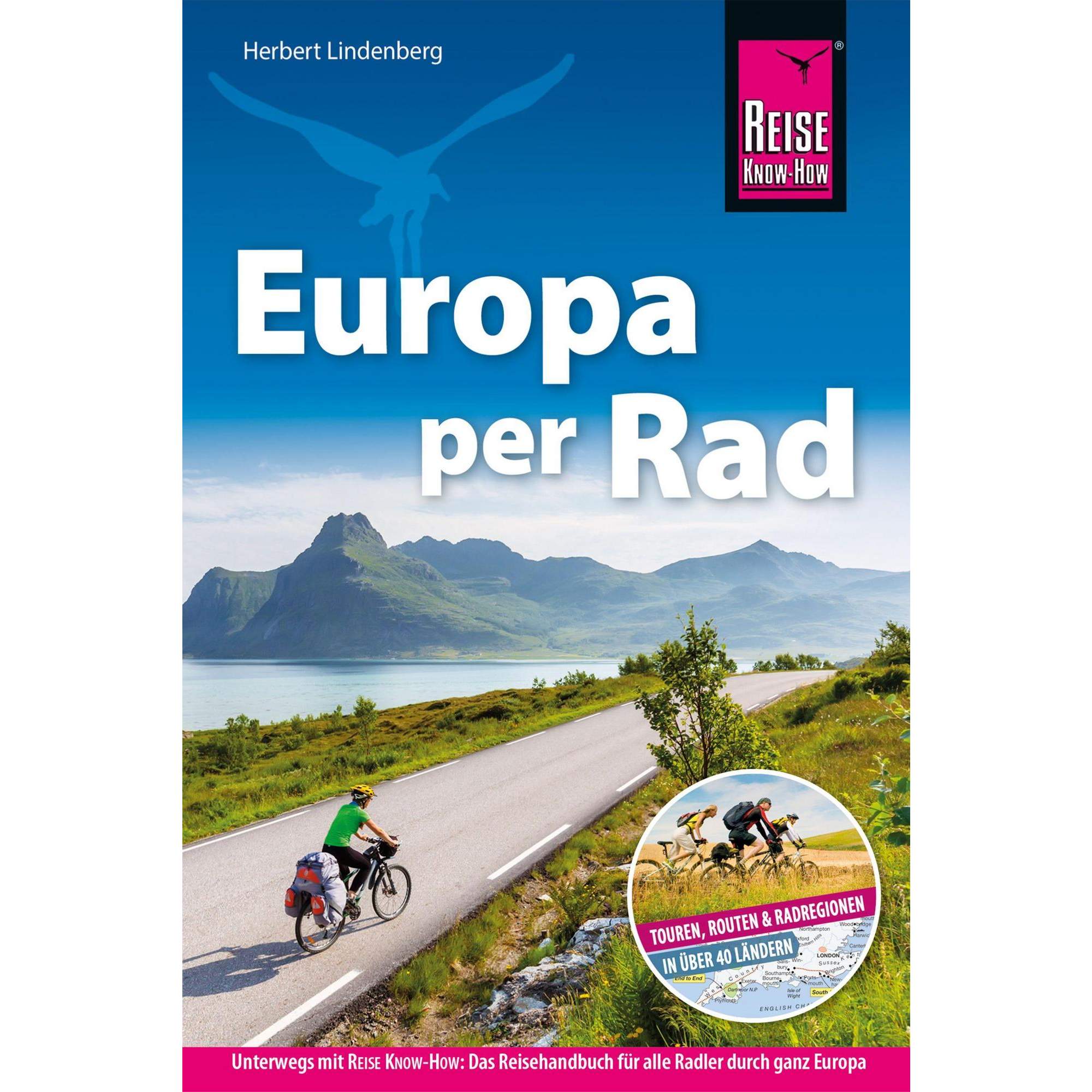 REISE KNOW-HOW REISEFÜHRER FAHRRADFÜHRER EUROPA PER RAD