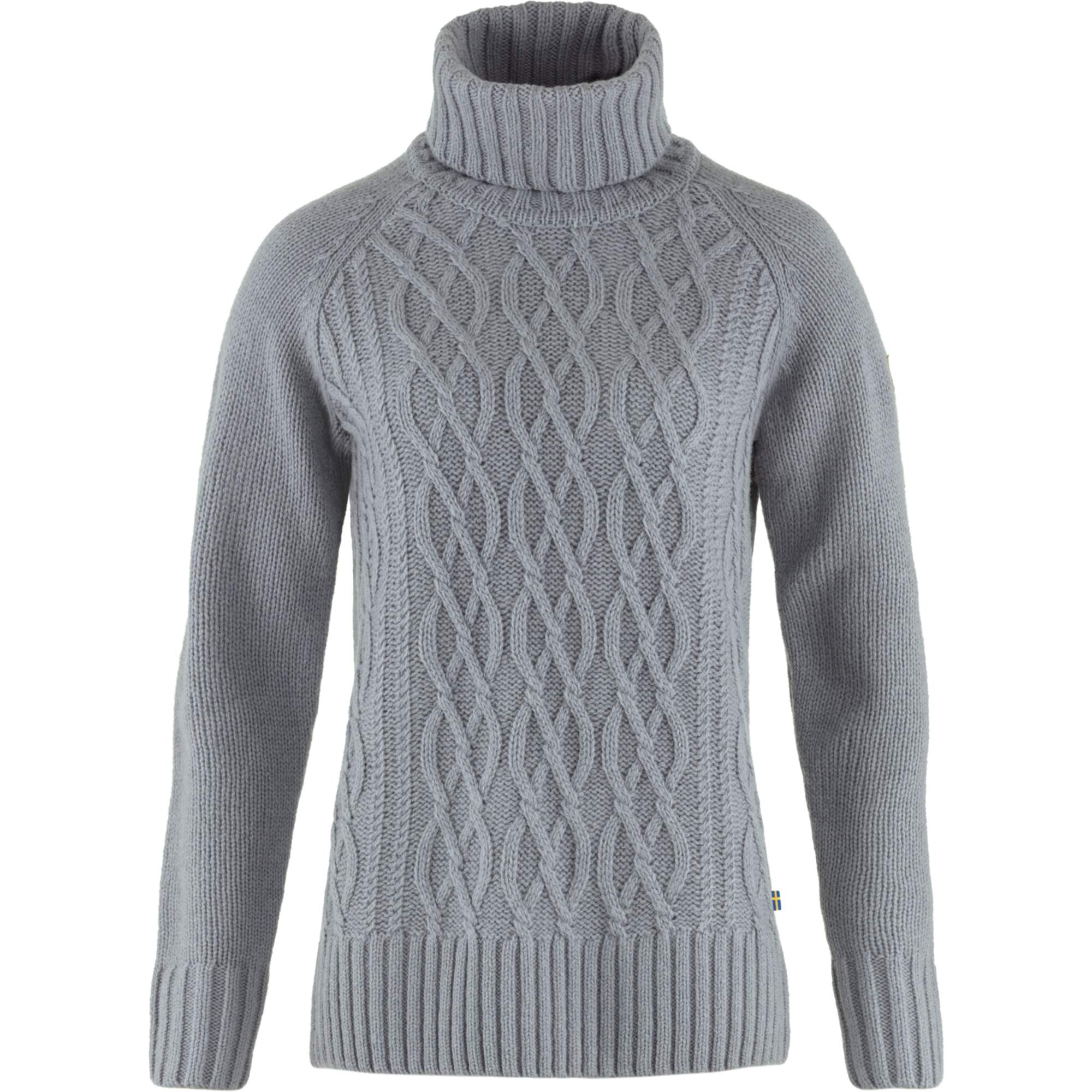 Fjällräven ÖVIK CABLE KNIT ROLLER NECK W
