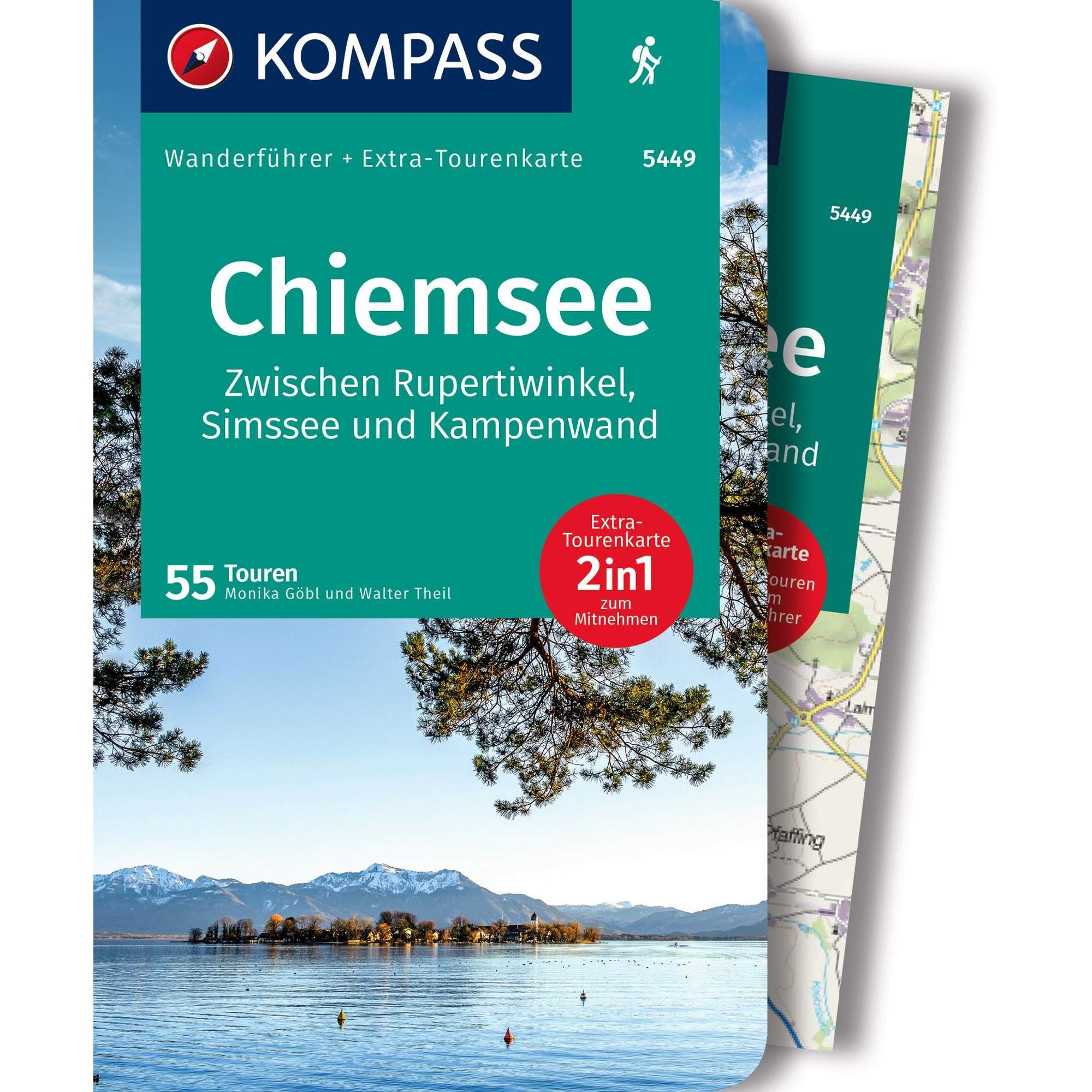 KOMPASS WANDERFÜHRER CHIEMSEE