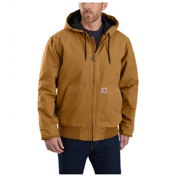 Carhartt - Duck Active Jacket - Freizeitjacke Gr XXL braun/schwarz
