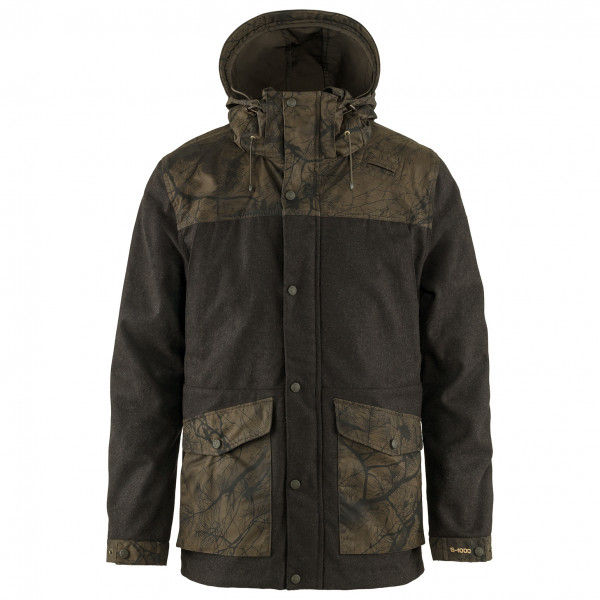 Fjällräven - Värmland Wool Jacket - Parka Gr M schwarz