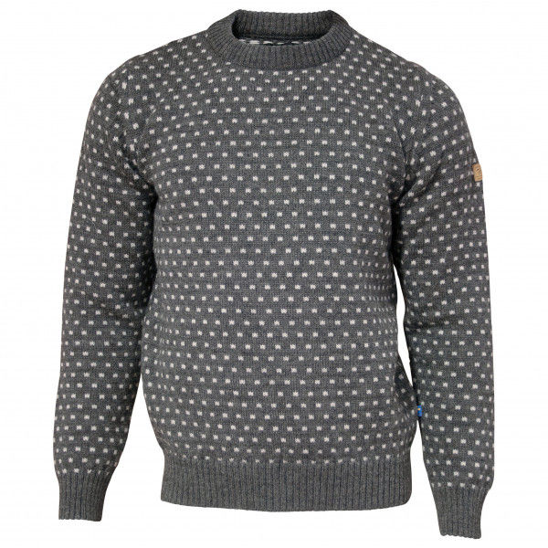 Ivanhoe of Sweden - Sverre Crewneck - Wollpullover Gr XL grau