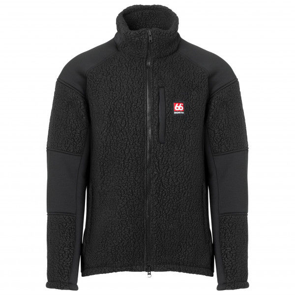 66 North - Tindur Technical Shearling Jacket - Fleecejacke Gr XL schwarz