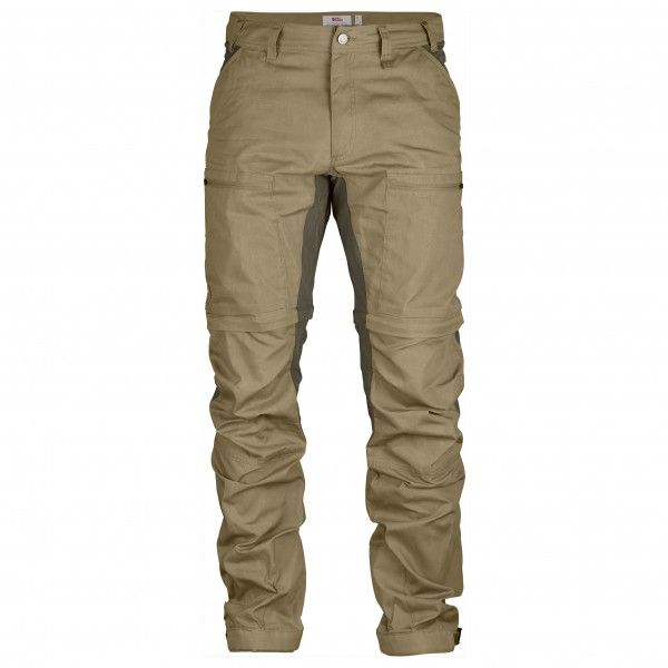 Fjällräven - Abisko Lite Trekking Zip-Off Trousers - Trekkinghose Gr 58 - Regular - Fixed Length grün