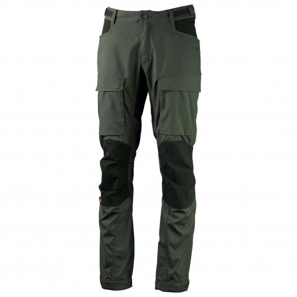 Lundhags - Authentic II Pant - Trekkinghose Gr 48 - Short / Wide schwarz