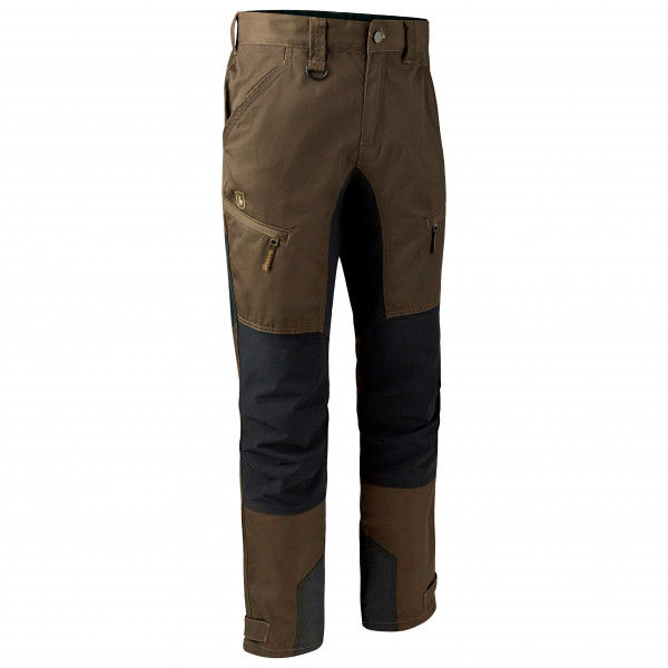 Deerhunter - Rogaland Stretch Trousers With Contrast - Trekkinghose Gr 52 - Regular schwarz/oliv