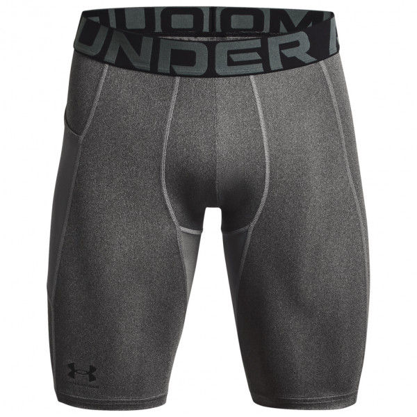 Under Armour - Heatgear Pocket Long Shorts - Kompressionswäsche Gr L grau