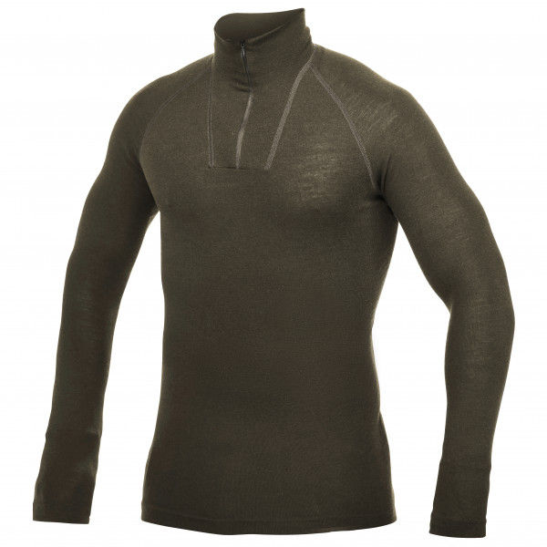 Woolpower - Zip Turtleneck Light - Merinounterwäsche Gr S schwarz