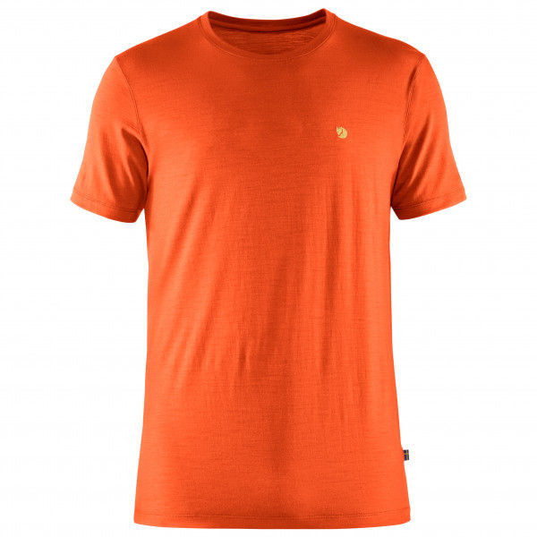 Fjällräven - Bergtagen Thinwool S/S - Merinounterwäsche Gr L rot