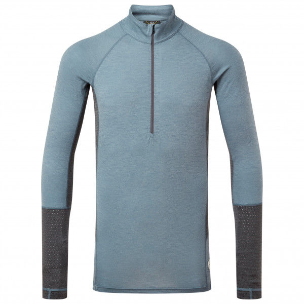 ARTILECT - Goldhill 125 Zoned 1/4 Zip - Merinounterwäsche Gr XXL grau