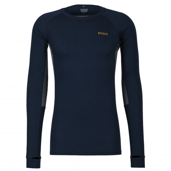 Stoic - MerinoMesh150 BensjonSt. II L/S - Merinounterwäsche Gr S blau