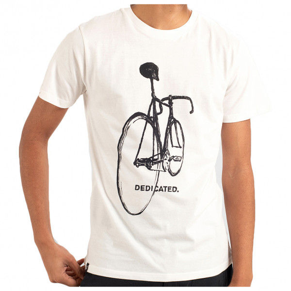 DEDICATED - Stockholm Pencil Bike - T-Shirt Gr XL weiß