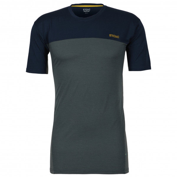 Stoic - MerinoMesh150 BensjonSt. II T-Shirt - Merinoshirt Gr M blau