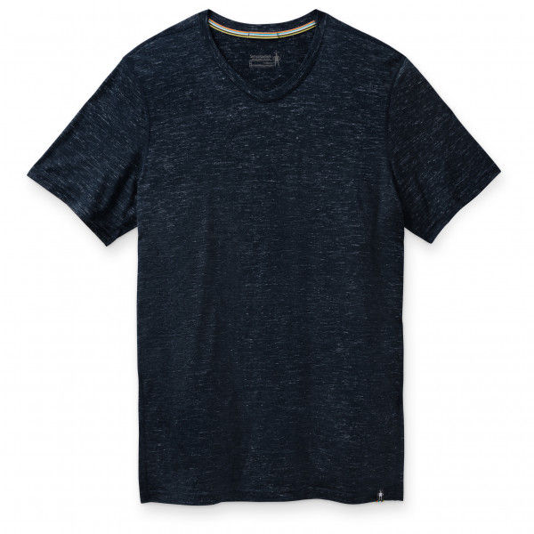 Smartwool - Everyday Exploration Merino V Neck Tee - Merinoshirt Gr S blau