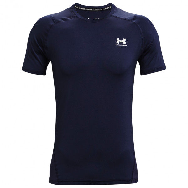 Under Armour - UA HG Armour Fitted S/S - Laufshirt Gr S - Regular blau