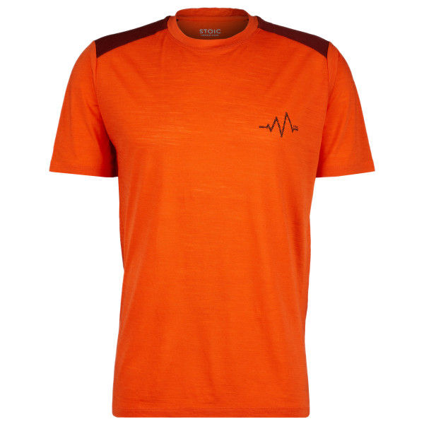 Stoic - Merino150 HeladagenSt. T-Shirt Bike - Merinoshirt Gr S rot