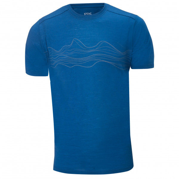 Stoic - Merino150 HeladagenSt. T-Shirt Mountain - Merinoshirt Gr 3XL orange