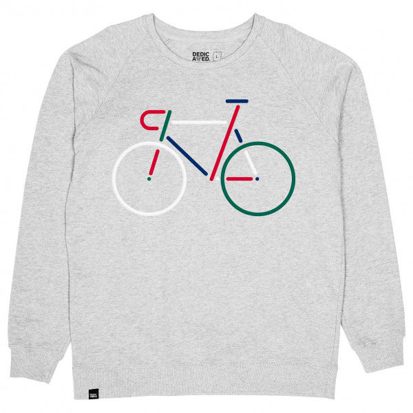 DEDICATED - Sweatshirt Malmoe Color Bike - Pullover Gr M türkis