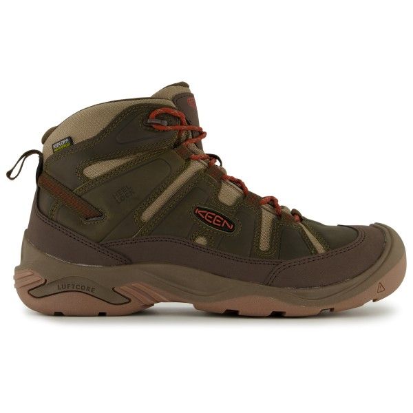 Keen - Circadia Mid WP - Wanderschuhe Gr 11 braun