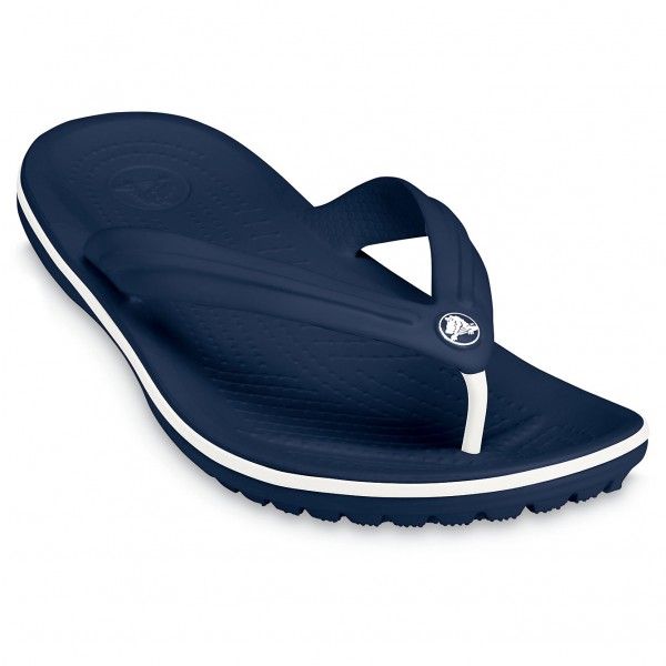 Crocs - Crocband Flip - Sandalen Gr M4 / W6 schwarz/grau