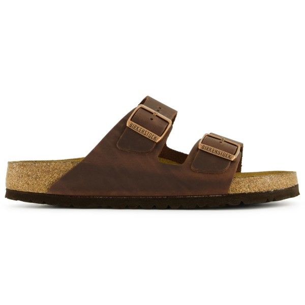 Birkenstock - Arizona FL WB - Sandalen Gr 46 - Normal schwarz