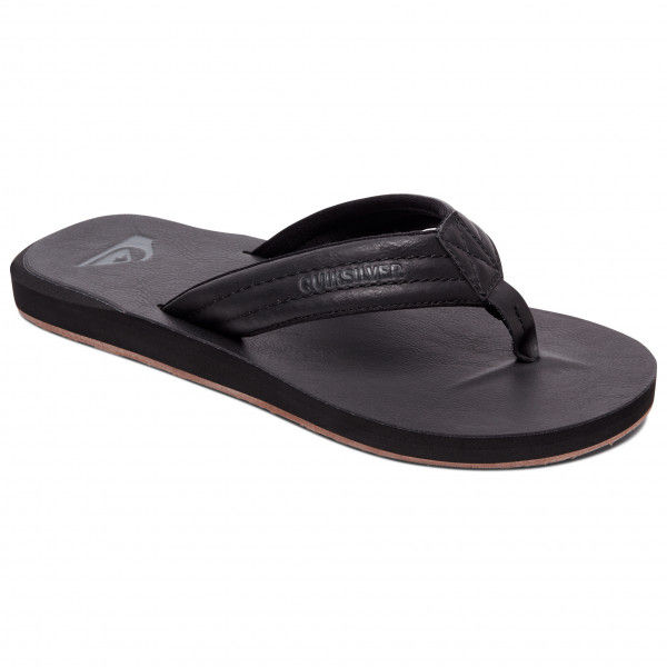 Quiksilver - Carver Nubuck - Sandalen Gr 6 - EU 39 grau/schwarz
