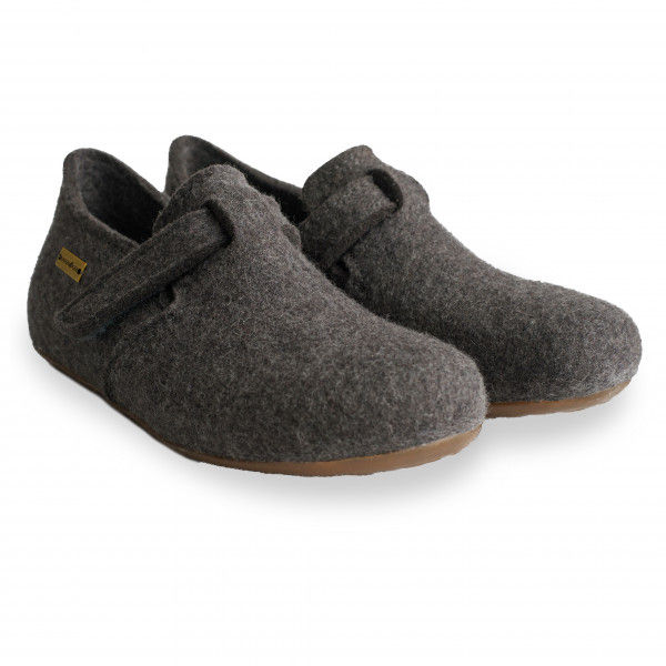Haflinger - Focus - Hüttenschuhe Gr 39 schwarz/grau