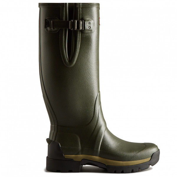 Hunter Boots - Balmoral Side Adjustable Neo Lined Tech Sole Boot - Gummistiefel Gr 48 schwarz/grau
