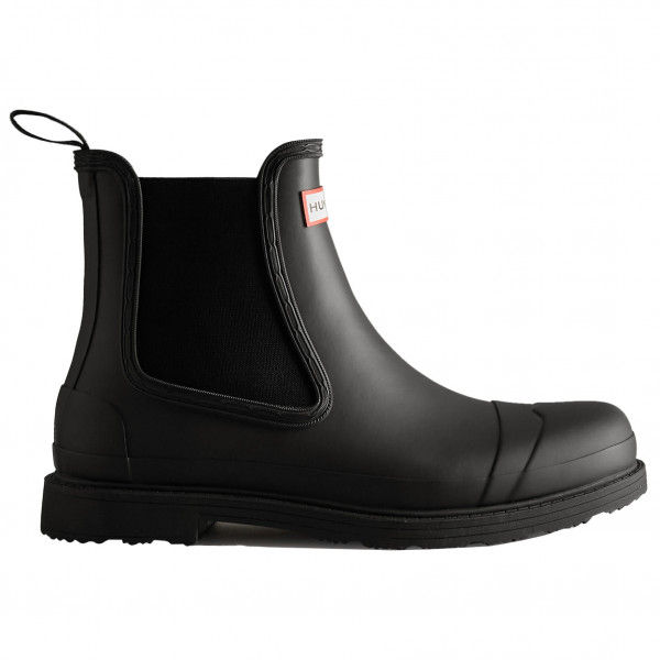 Hunter Boots - Commando Chelsea Boot - Gummistiefel Gr 45,5 schwarz