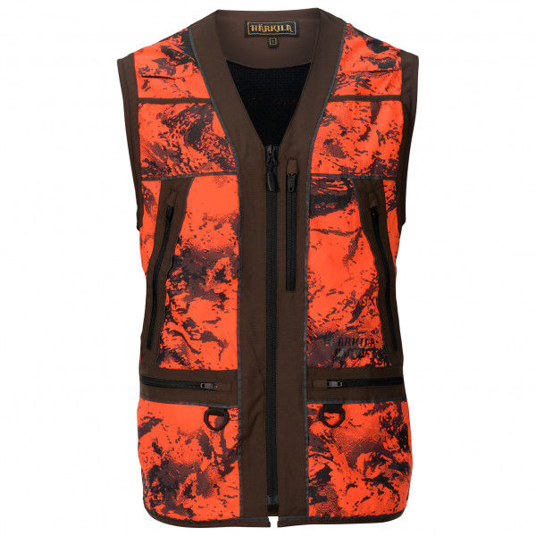 Härkila - Wildboar Pro Safety Weste - Softshellweste Gr 3XL rot