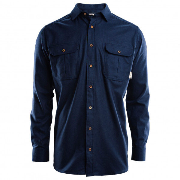 Aclima - Leisurewool Reborn Woolshirt - Hemd Gr S blau