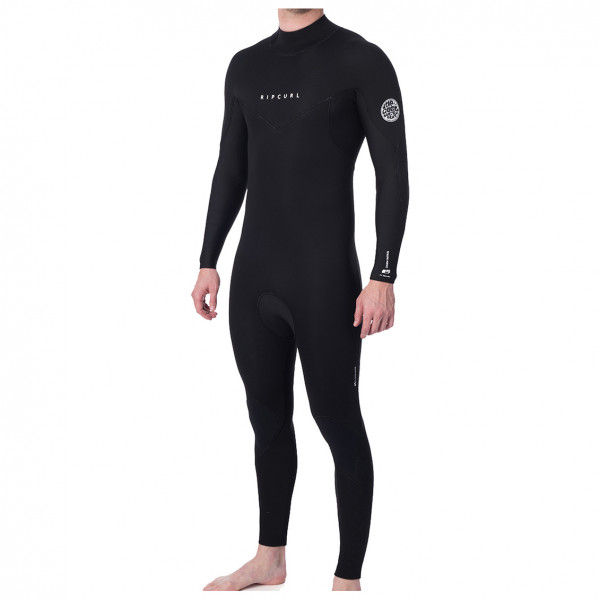 Rip Curl - Dawn Patrol 3/2mm Back Zip Steamer - Neoprenanzug Gr M - Regular schwarz