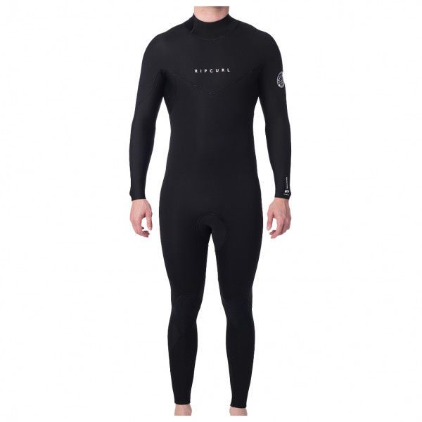 Rip Curl - Dawn Patrol 4/3mm Back Zip Steamer - Neoprenanzug Gr S - Regular schwarz