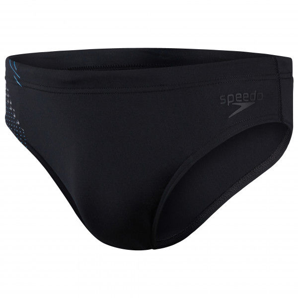 Speedo - Medley Logo 7 cm Brief - Badehose Gr 38 - DE: 7 schwarz