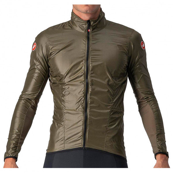 Castelli - Aria Shell Jacket - Fahrradjacke Gr L braun