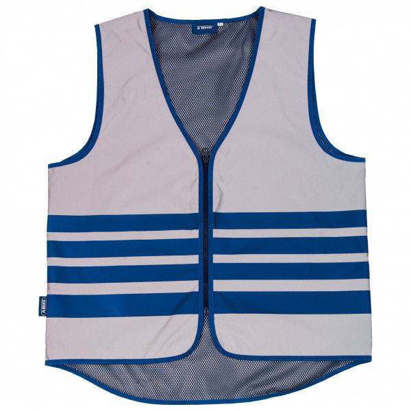 ABUS - Lumino Urban Vest - Fahrradweste Gr M grau/blau