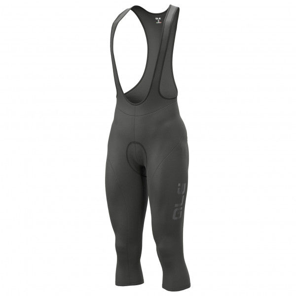 Alé - Solid Winter Knickers w/ Bibs - Radhose Gr S grau