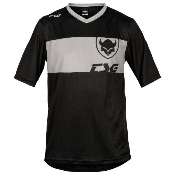 TSG - Waft Jersey S/S - Radtrikot Gr M schwarz