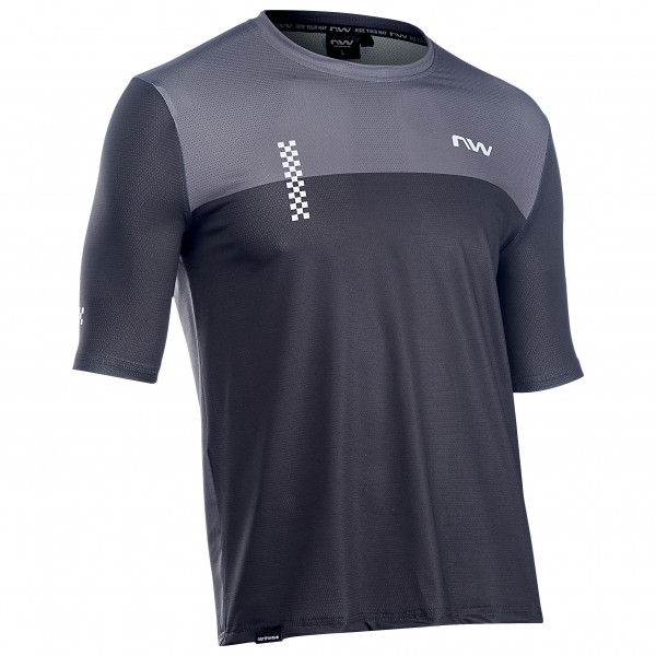 Northwave - Xtrail 2 Jersey Short Sleeve - Radtrikot Gr XL blau/grau